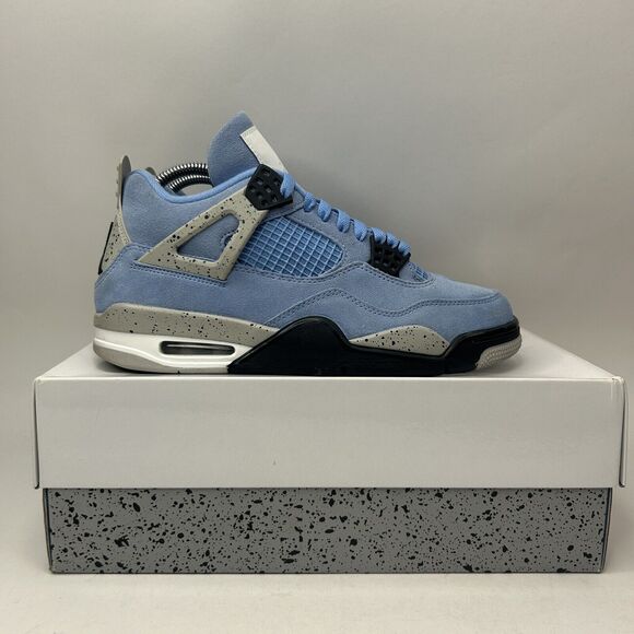 Nike Shoes Air Jordan 4 Retro “University Blue/UNC” 2023 - Picture 5 of 9